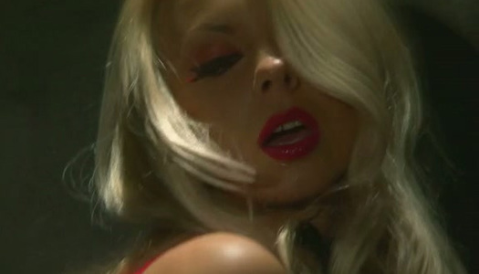 Flirty and charming blondie is rubbing her punani with such enthusiasm porn pics