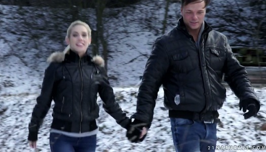 Slender blonde Nesty enjoys having 69 style sex porn pics