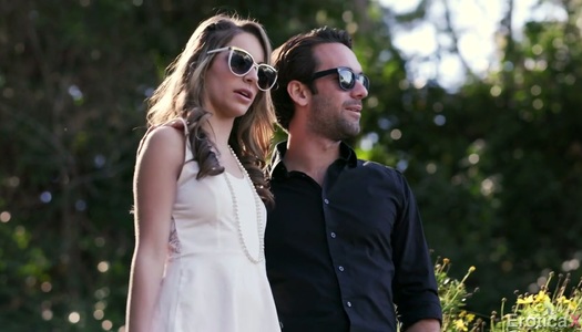 Fucking hot babe Kimmy Granger is having passionate sex with new lover porn pics