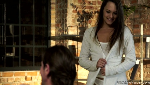 Stunning babe Blue Angel is fucked hard right on the table porn pics