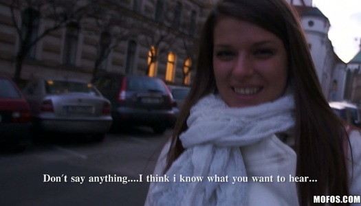 Charming blonde babe Mona Lee gives  head in public restroom porn pics