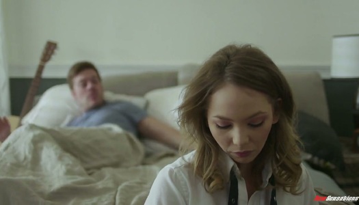 Yummy hottie in short skirt Angel Smalls is fucked hard porn pics