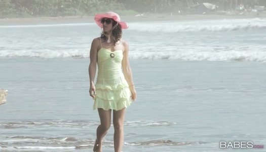 Delicious chick Julia Roca is fucked hard by horny handsome BBC porn pics