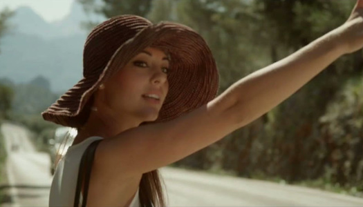 Tempting babe Calista seduces sexy fellow traveler Sheri porn pics