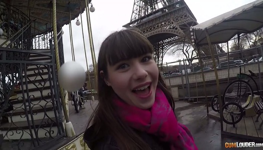 Pretty teen Luna Rival flashes tits in the street and gets fucked indoor porn pics