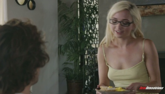 Blond babe Eliza Jane ride shard cock and takes cumshot shower porn pics