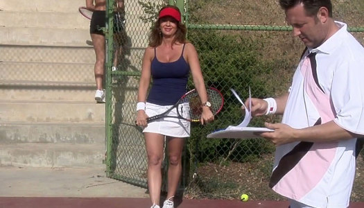 A hot fuck in a shower with Raquel Devine after a tennis period porn pics