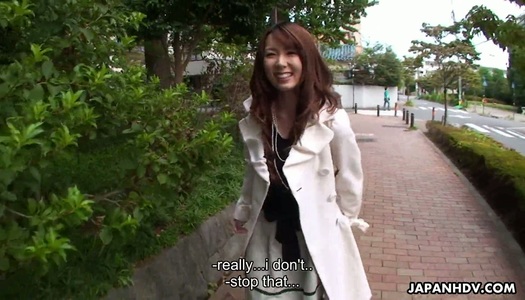 Pretty hot Japanese babe Yui Hatano sucks dick after pussy toying scene porn pics