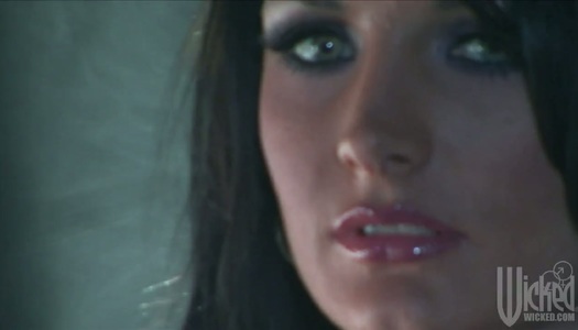 Two experienced porn sluts Jessica Drake and Alektra Blue fuck with a dildo porn pics