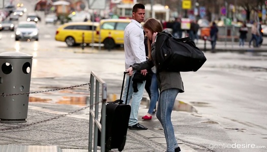 Sensual babe Sarah Kay allows one guy to fill her pussy with semen on the first date porn pics