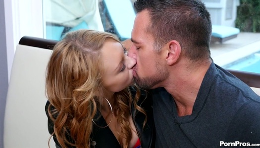 Beautiful red head Zoe Clark takes a meaty pole in her juicy cunt porn pics