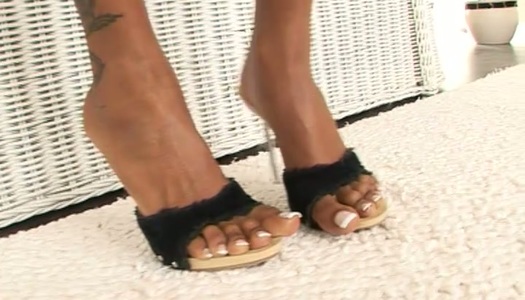 Ebony beauty Tyra Lex is pure awesomeness in her sexy lingerie porn pics