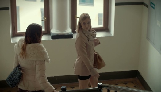 Posh babe Nicole Vice is eating fresh looking pussy of naughty girlfriend porn pics