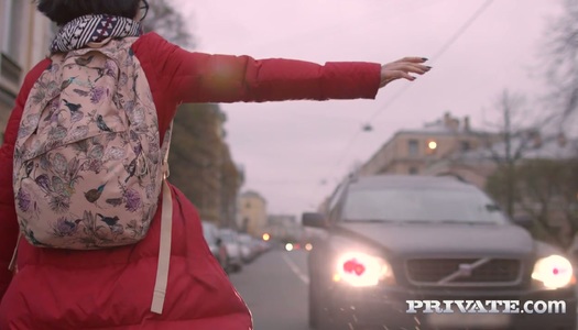 Yummy slim brunette Rita Lee is picked up and fucked by cocky dude porn pics