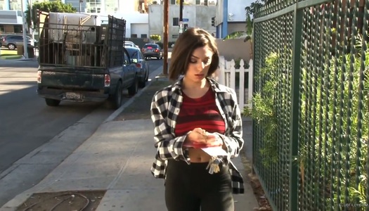 Awesome hottie Darcie Dolceis eating tasty looking muff which belongs to her GF porn pics