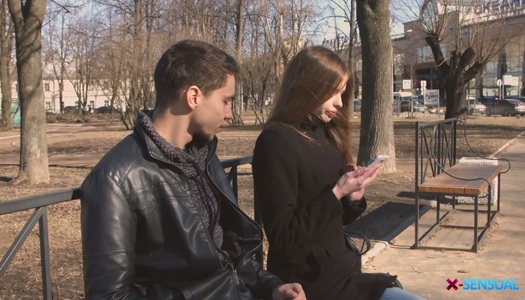 Beautiful teen Adel Bye is making with her new boyfriend porn pics