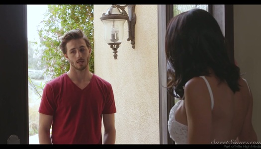 Killing hot beauty Silvia Saige gets her pussy fucked in the kitchen porn pics