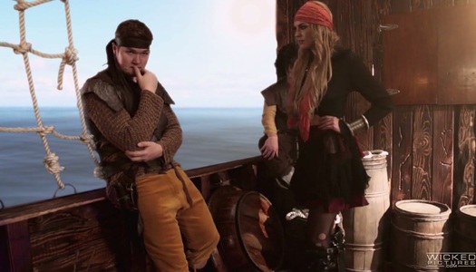 Peter Pan XXX parody featuring sizzling porn model Keira Nicole porn pics