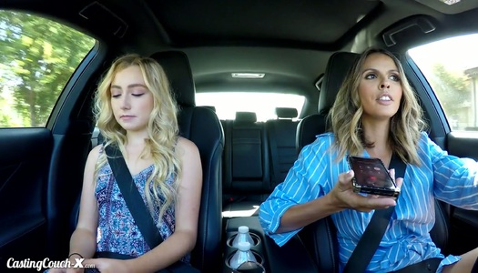 First casting video of sex-appeal blond babe Dakota Bleu porn pics