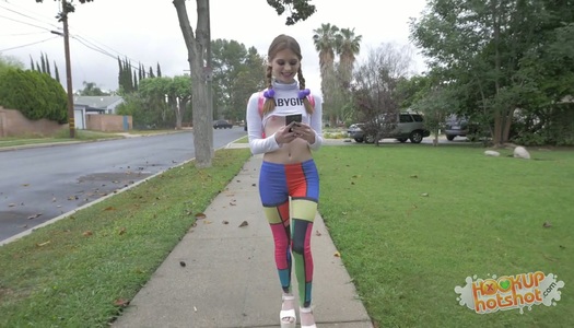 Young chick Alice is fucked by hot blooded dude from hookups site porn pics