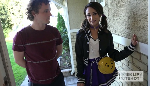 Rude dude fucks naughty teen with hell working pussy and anus porn pics