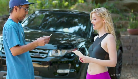 Masseuse Charlotte Stokely and her assistant fuck one beautiful lesbian porn pics