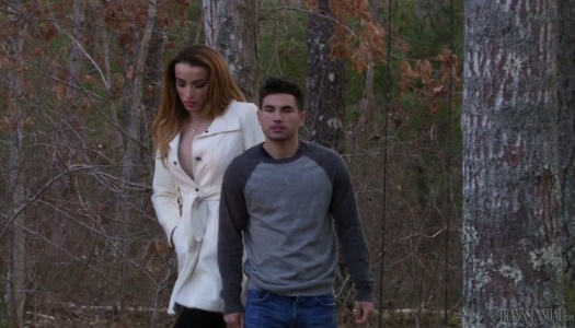 Sexy babe Savannah Thorne turned to be fucking hot shemale porn pics