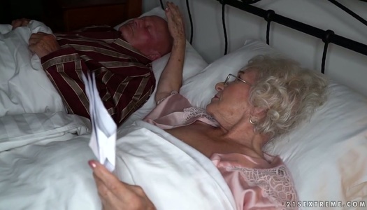 Granny Norma is cheating on her husband with young hot blooded lover porn pics