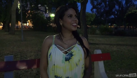 Dude with a huge dick fucks deep throat and pussy of hot blooded babe Kesha Ortega porn pics