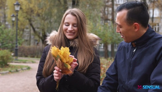 Lovely and graceful babe Marselina Fiore is eager for first anal sex porn pics