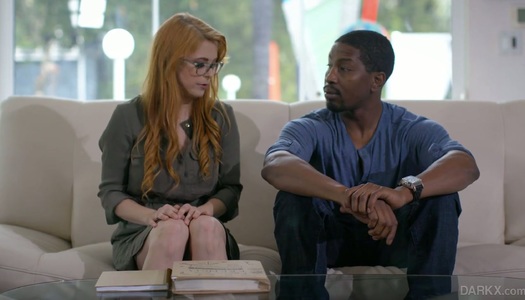 Ginger milf with perfectly shaped body Penny Pax goes black for the first time porn pics