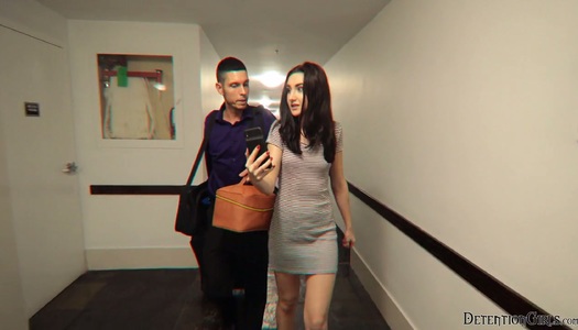 Tall slender brunette with juicy booty Kelsey Kage does everything her man desires porn pics