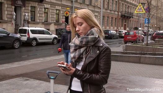 Modest babe Kiara Night is having crazy sex with barely known guy porn pics