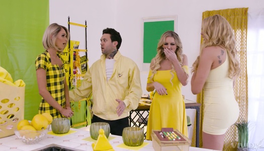 Horny housewives are eating and licking each others tasty looking pussies and ass holes porn pics