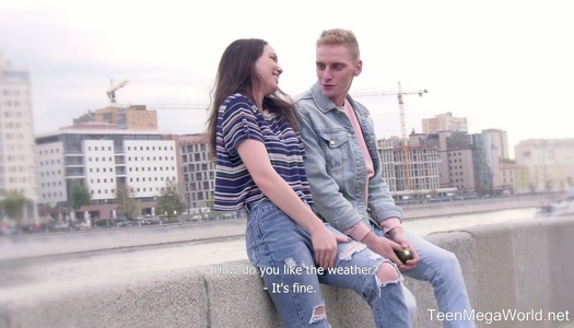 Dude picks up nice Russian teen Adel and fills her pussy with sperm porn pics