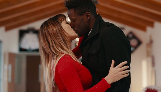 Big black dude enjoys fucking big tittied neighbor's wife Cherie Devill porn pics