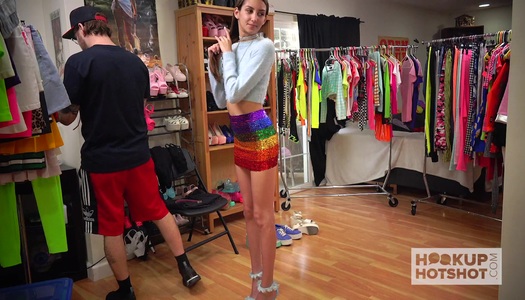 Topless photo session of pretty girl with skinny body Natalia Nix porn pics