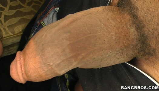 Shiny brunette MILF Thea Marie sucks big black dick porn pics