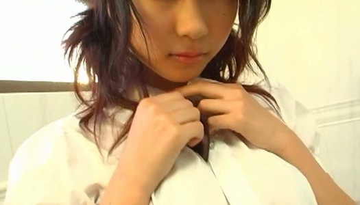 Luscious Japanese nympho Mai Nishida takes a sun bath porn pics