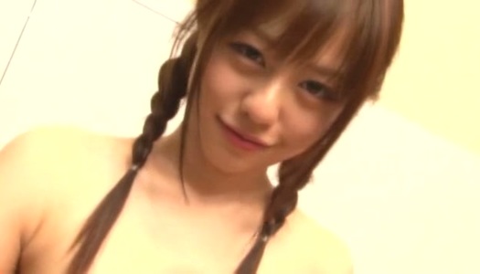 Naked cutie Rina Rukawa takes a bath and shows her tits porn pics