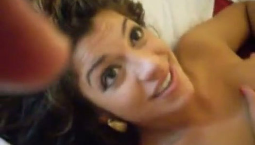 Missionary pounding on hot curly haired babe on homemade video porn pics