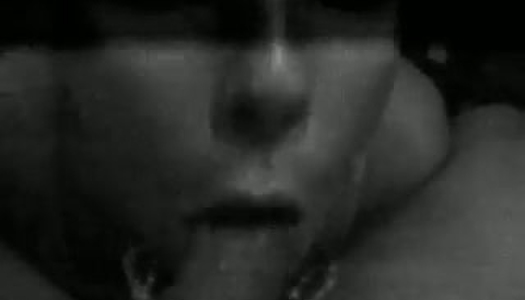 Kinky brunette sucking cock and getting  her palms cumshoted porn pics