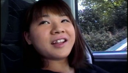 Chubby Asian teen Mai Mariya makes a perfect leg spit after a lunch porn pics