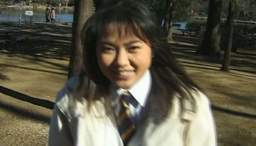 Brunette milf Rena Ochiai gets picked up in the park porn pics