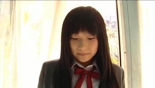 Sweet college girl Ayane Chika poses on cam wearing uniform porn pics