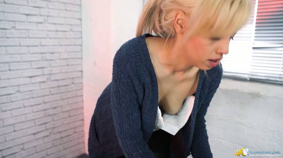Secretary Fi Fi and her juicy tits with hard and perky nipples - 7. pic