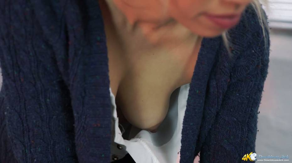 Secretary Fi Fi and her juicy tits with hard and perky nipples - 11. pic