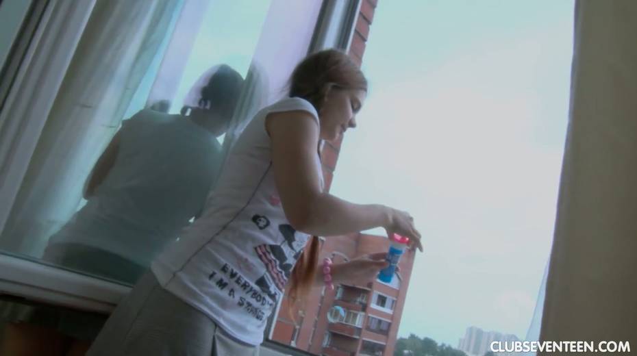 Charming teen with pigtails Maud Bis fucked and jizzed by her boyfriend - 2. pic
