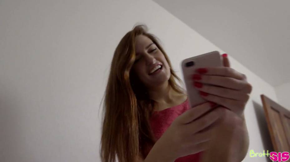 Addicted to sex step sister Nina Nirvana seduces her step brother - 3. pic