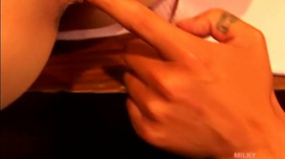 Tempting Japanese MILF with appetizing natural tits enjoying foreplay session - 14. pic